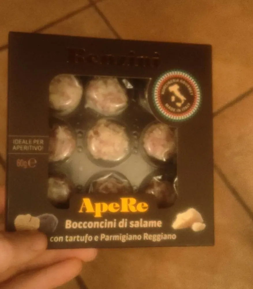 Ape re bocconcini di salame