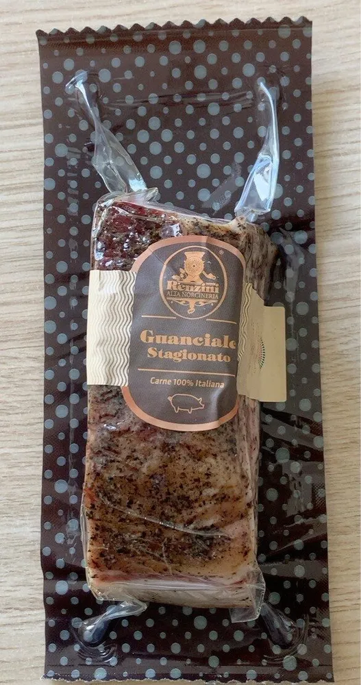Guanciale stagionato