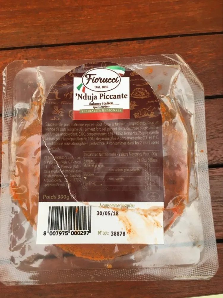 Nduja Piccante