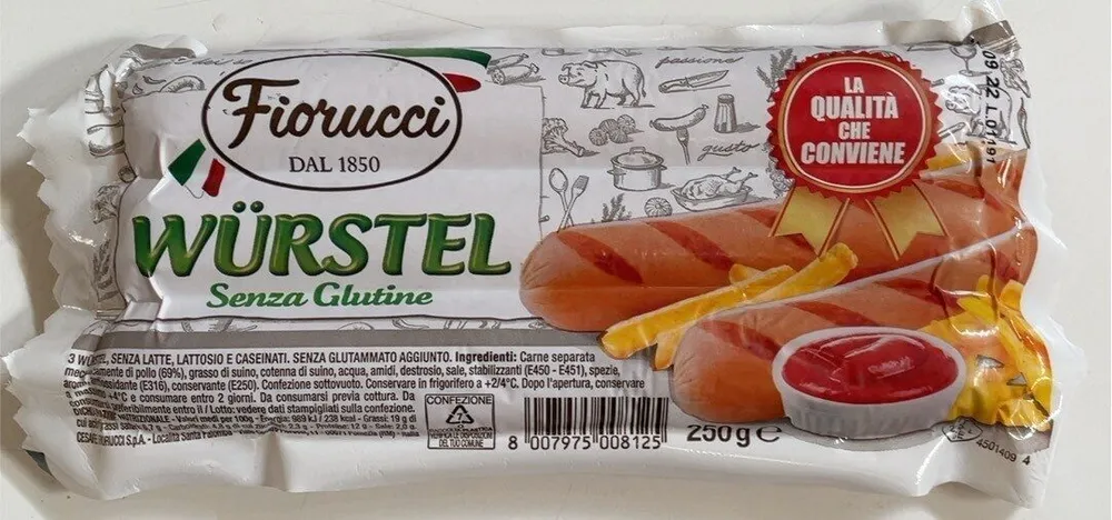 Wurstel senza glutine
