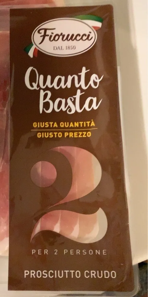 Prosciutto crudo