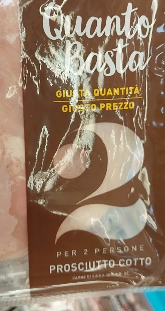 Prosciutto cotto Quanto Basta