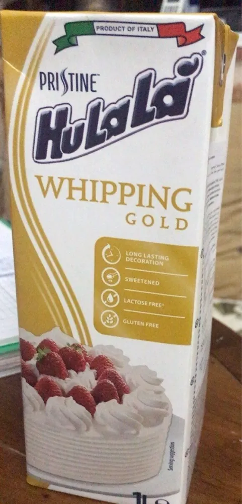 Hulala whipping gold