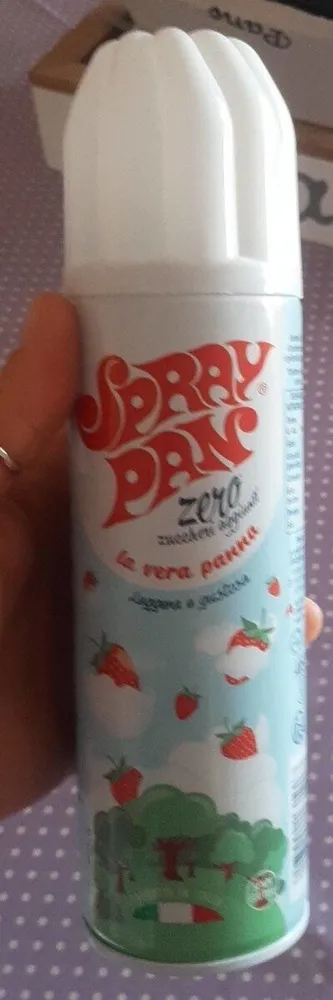 Panna spray senza zucchero