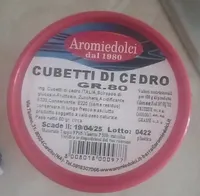 Cubetti di cedro