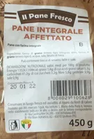 Pane integrale affettato