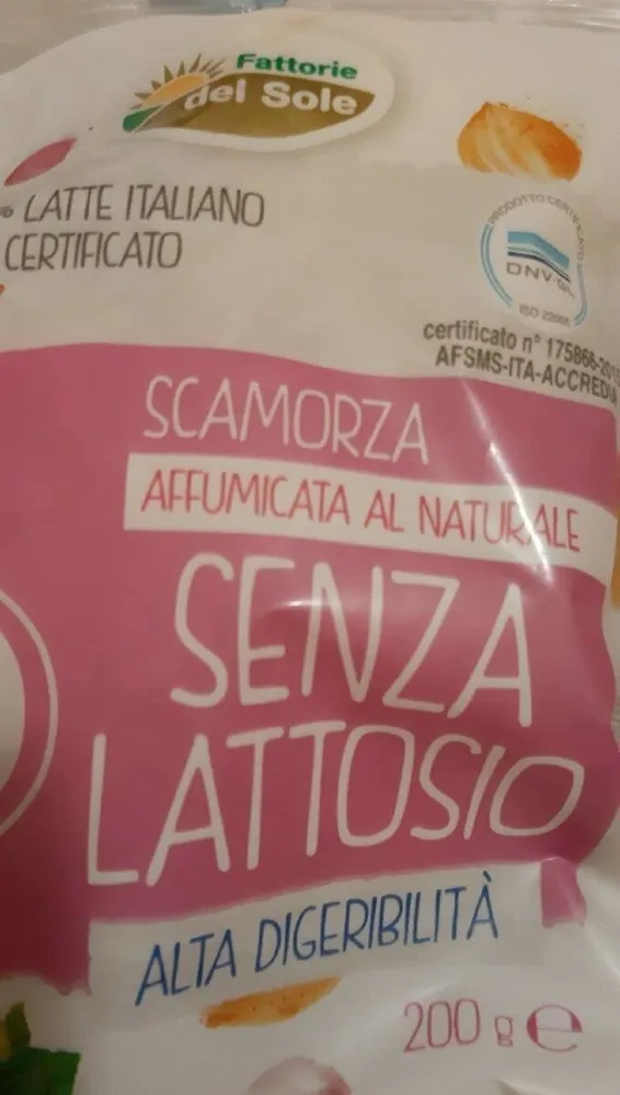 Scamorza affumicata senza lattosio