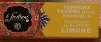 Torrone tenero mandorle limone