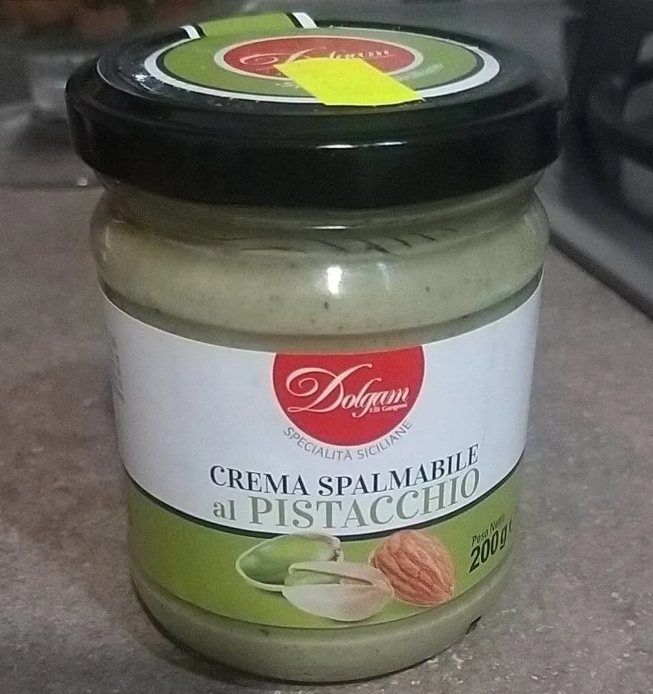 Crema spalmabile al pistacchio