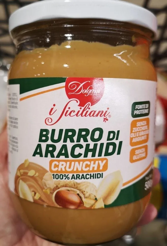 Burro di arachidi Crunchy