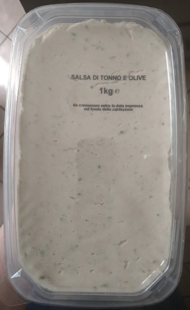 salsa di tonno e olive