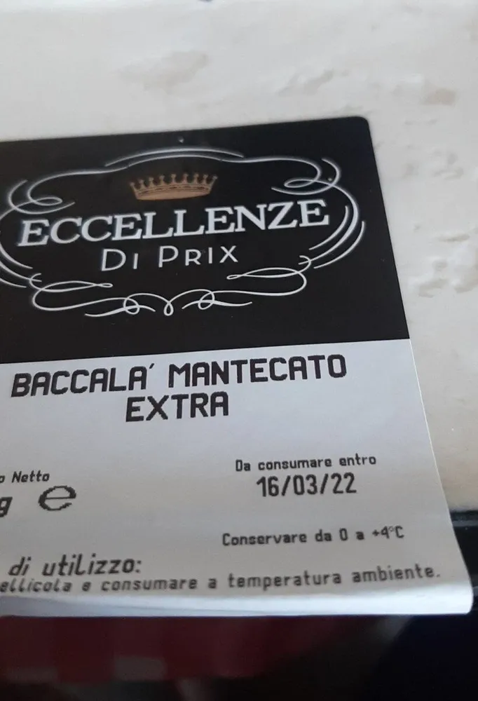 Baccalà mantecato extra