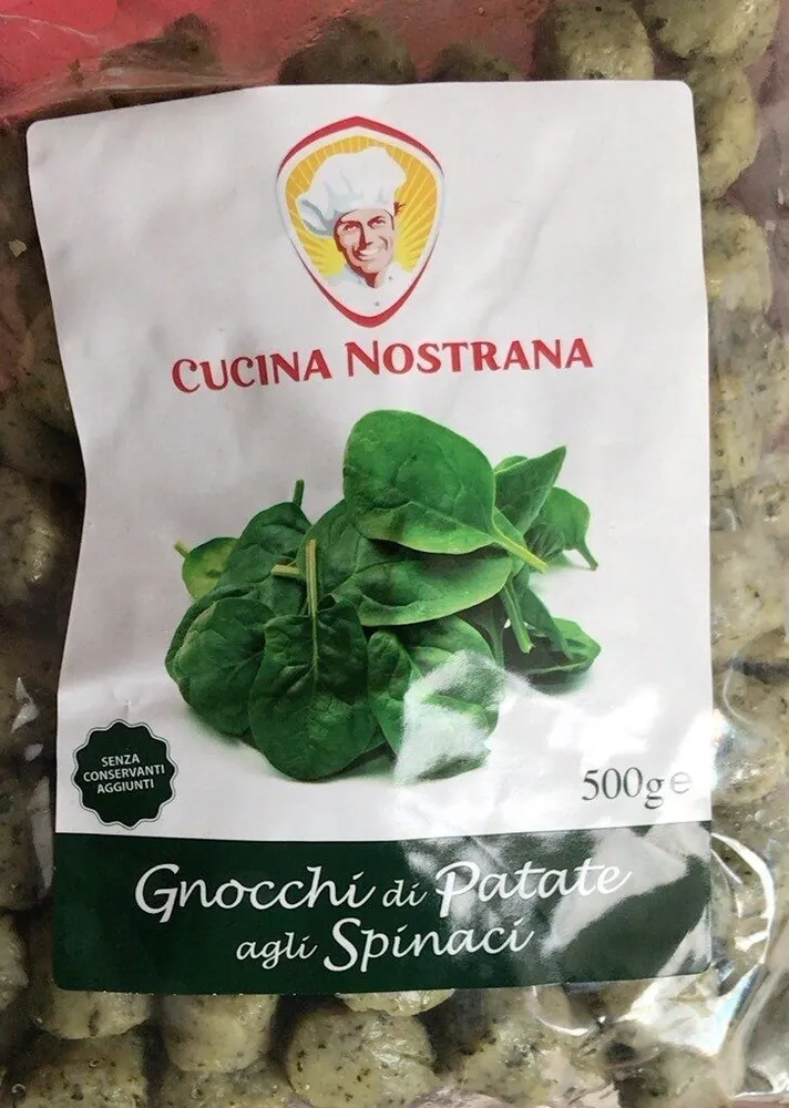 Gnocchi di patate agli spinaci