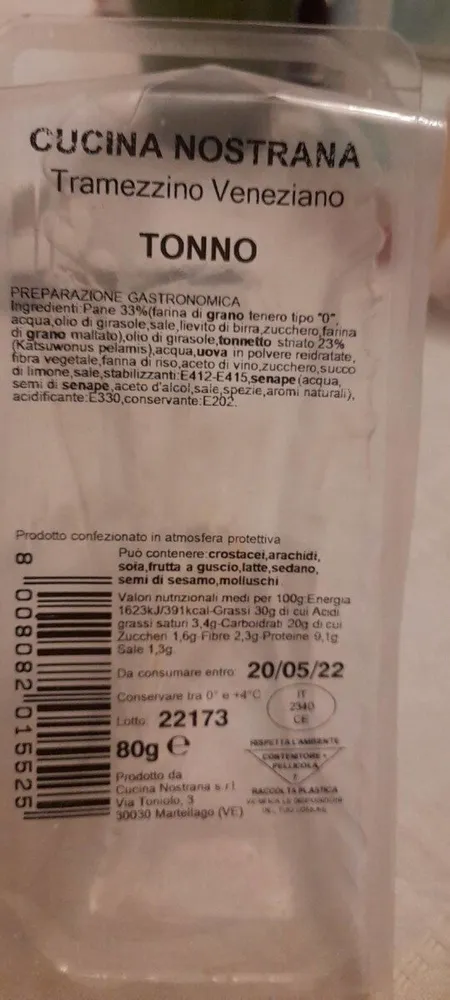 Tramezzino Veneziano