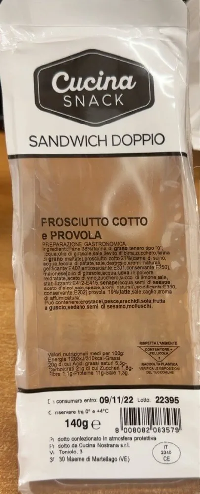 Sandwich doppio