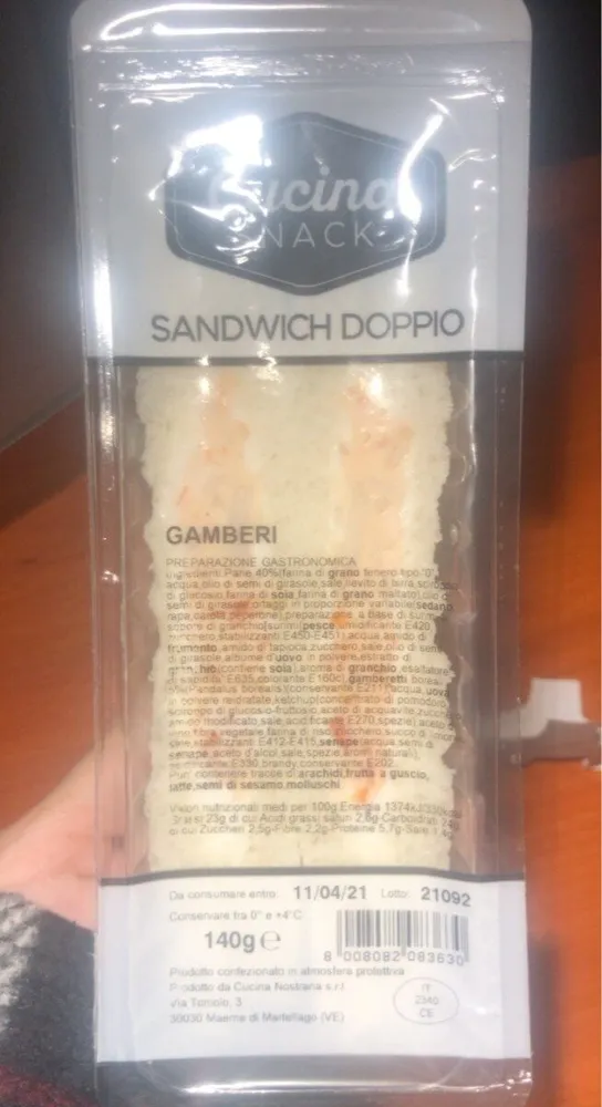 Sandwich doppio