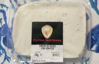 Crema di pesce con dentice