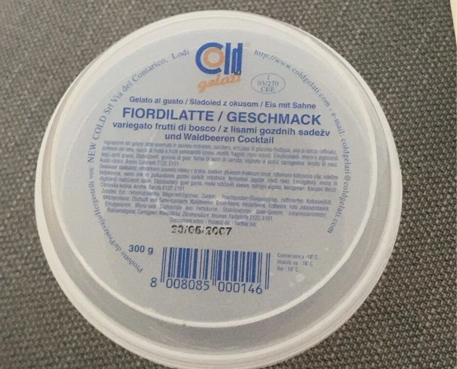 Gelato al fiordilatte