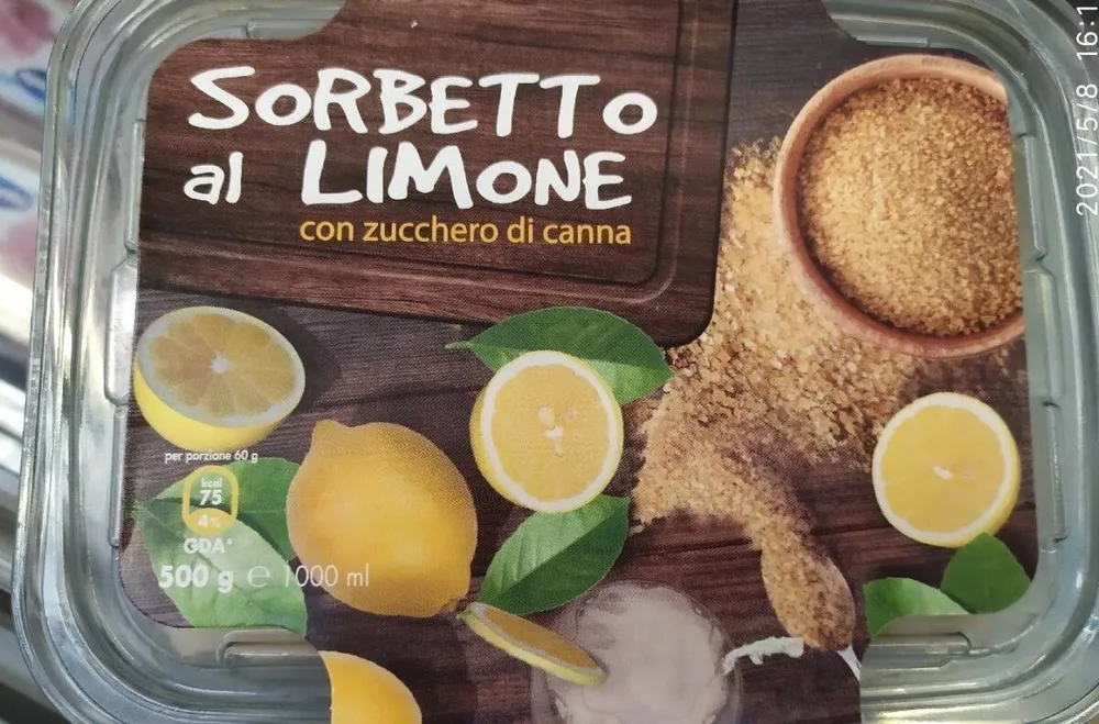 Sorbetto al limone