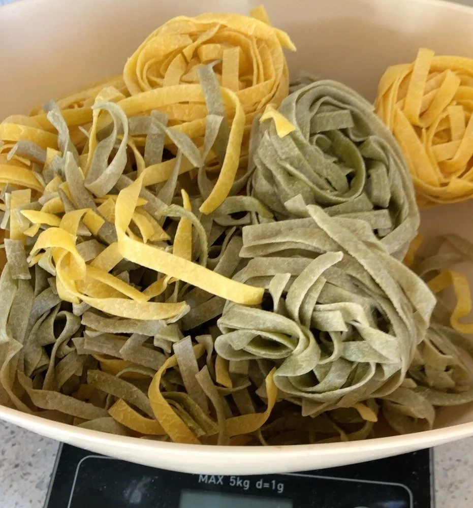 Fettuccine Paglia e Fieno all’uovo
