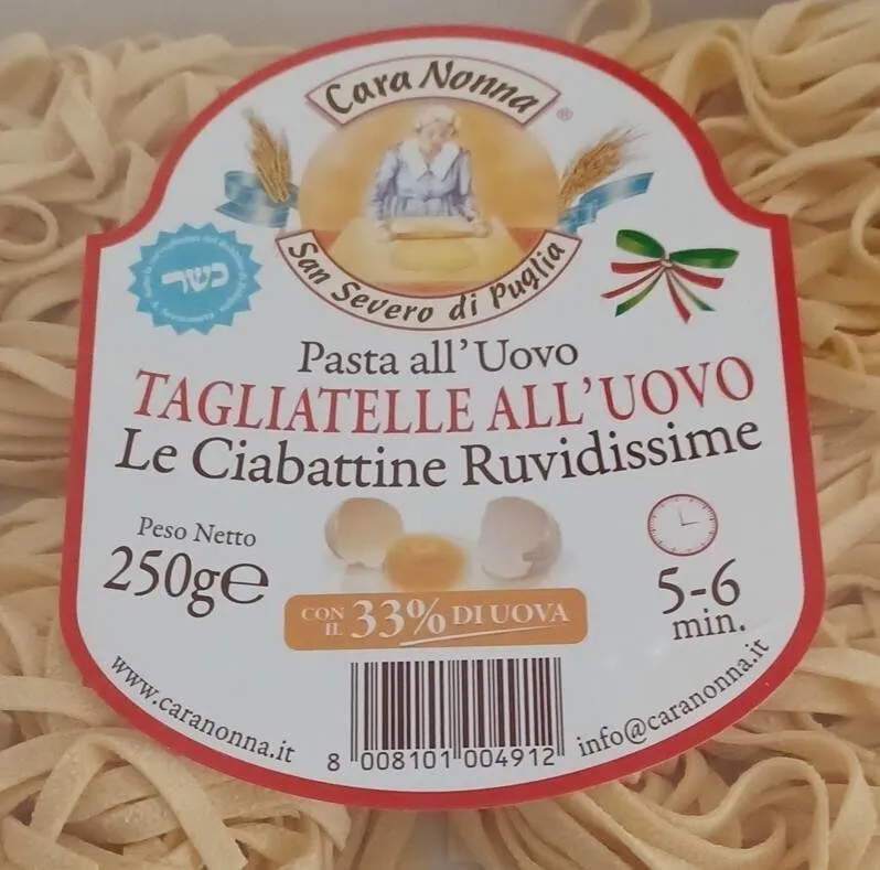 Tagliatelle all'uovo
