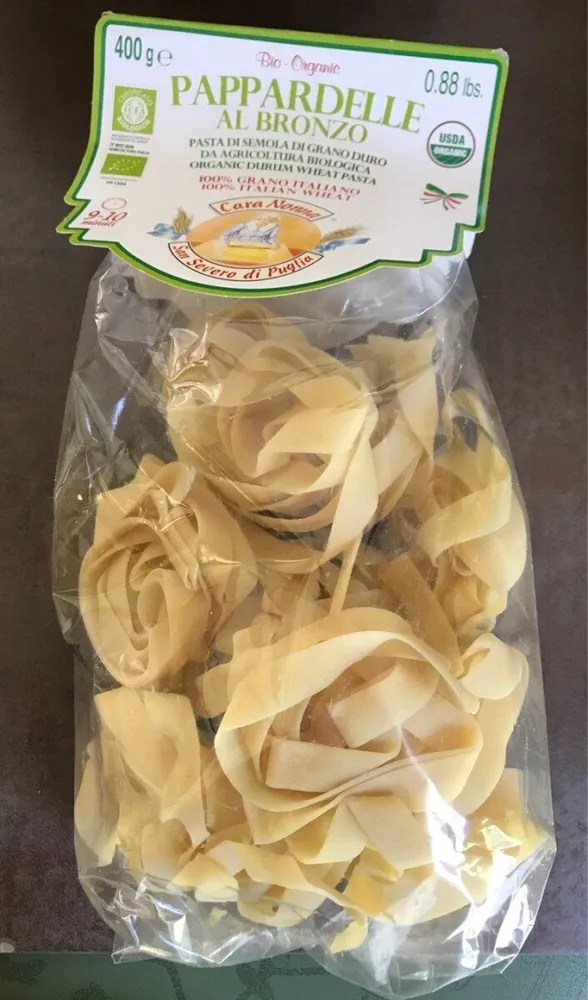 Pappardelle al bronzo