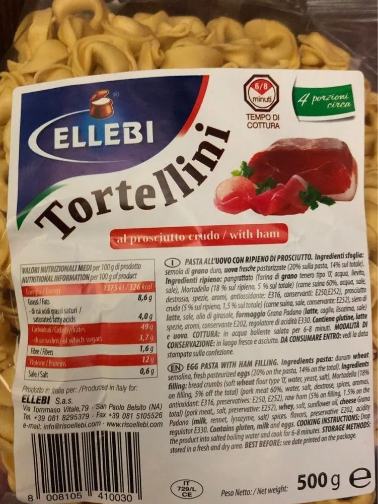 Tortellini al prosciutto crudo