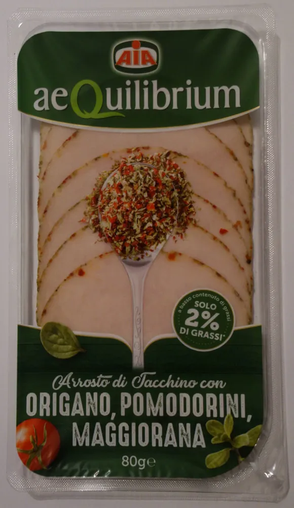 aeQuilibrium Arrosto di Tacchino con Origano, Pomodorini, Maggiorana