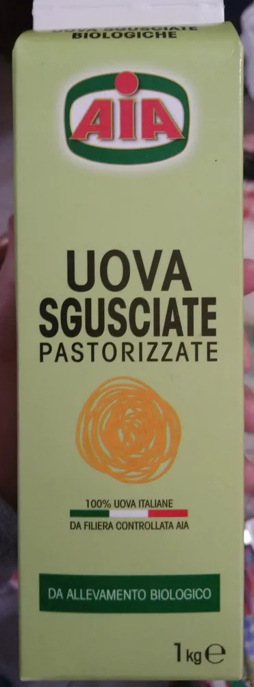 Uova sgusciate liquide bio