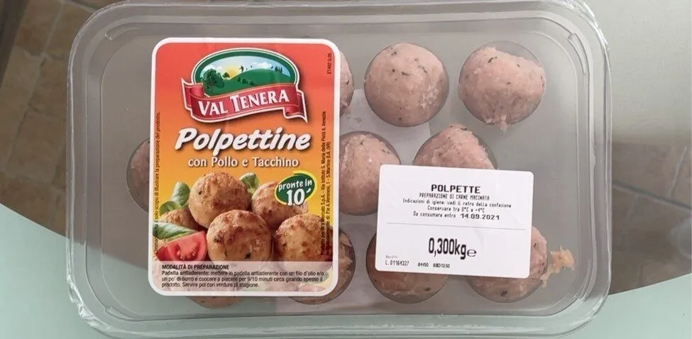 Polpettine con pollo e tacchino
