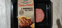 Carne al fuoco hamburger