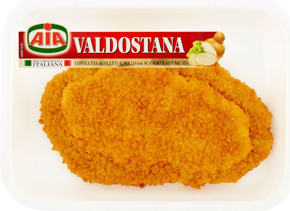 Valdostana cotoletta di filetti dIGPollo con scamorza