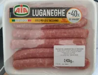 Salsiccia luganega pollo tacchino