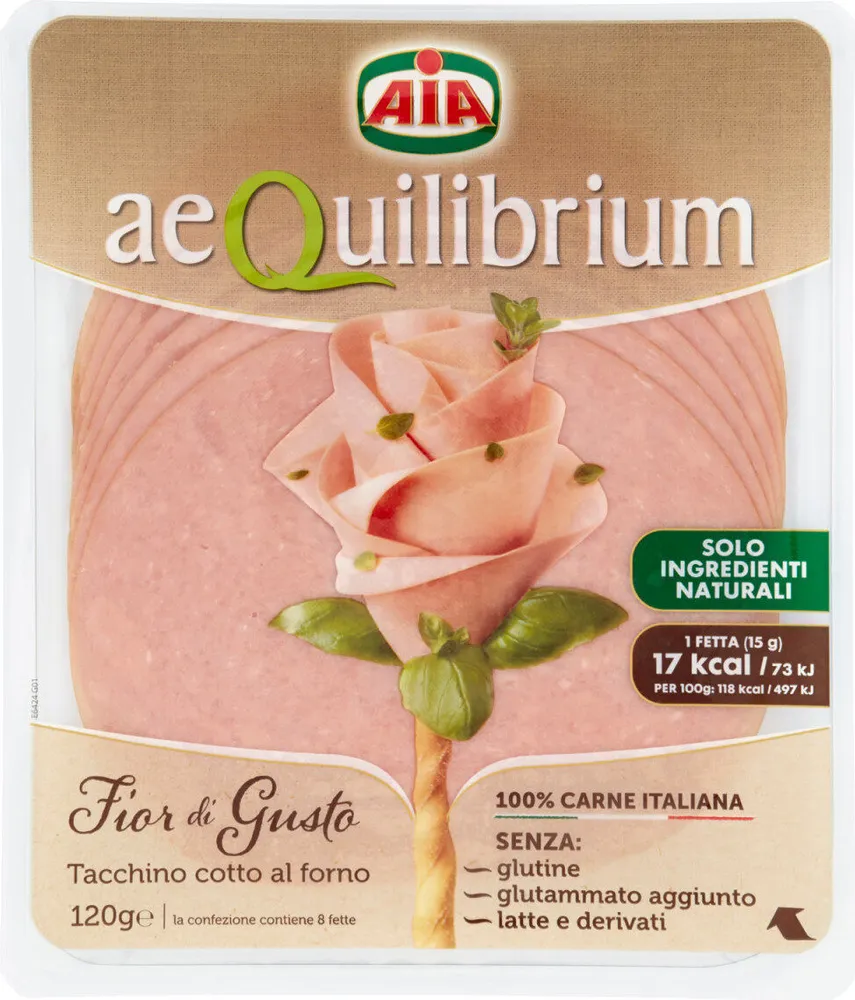 Aequilibrium fio di gusto tacchino cotto al forno