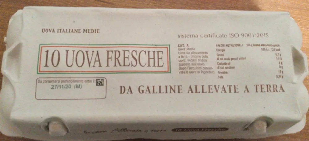 Uova fresche