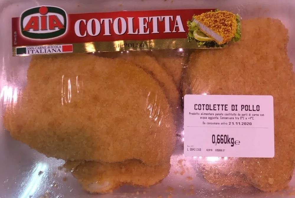 Cotelette di pollo