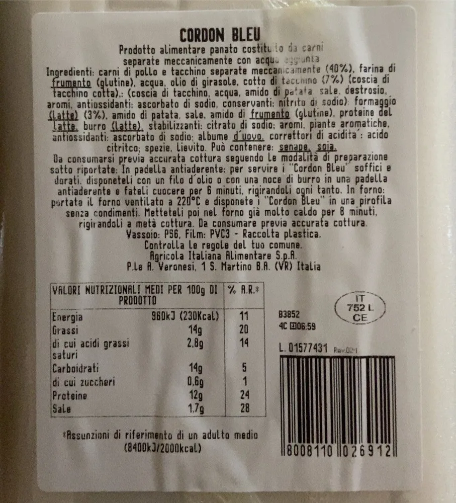 Cordon bleu