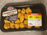 Bocconcini di pollo panati