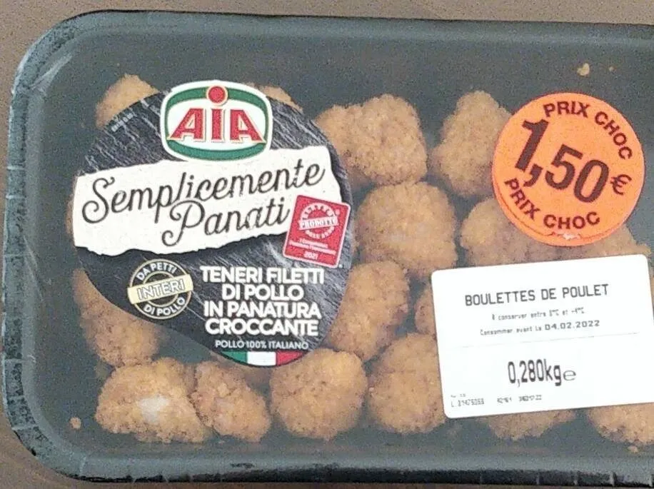 Boulettes de poulet