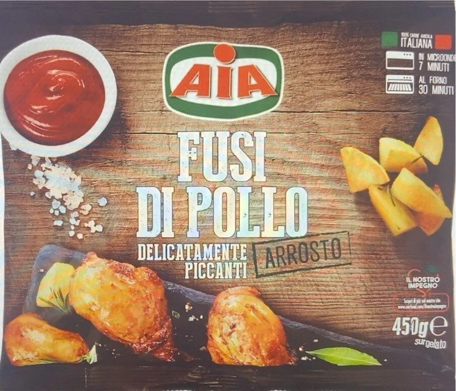 Fusi di pollo delicatamente piccanti arrosto