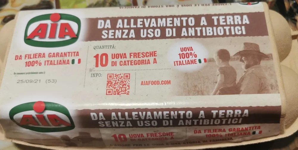 10 Uova fresche di categoria A