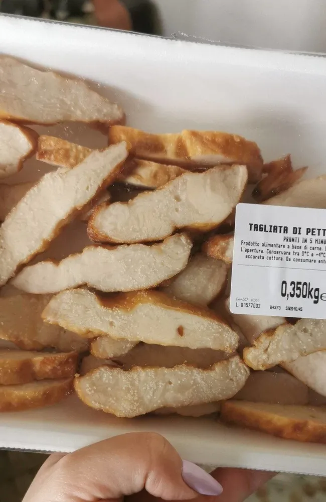 tagliata di petto di pollo