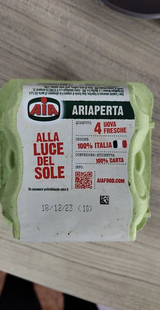 Uova fresche