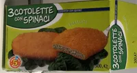 Cotolette con spinaci surgelate