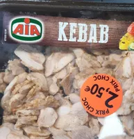 Kebab de poulet halal