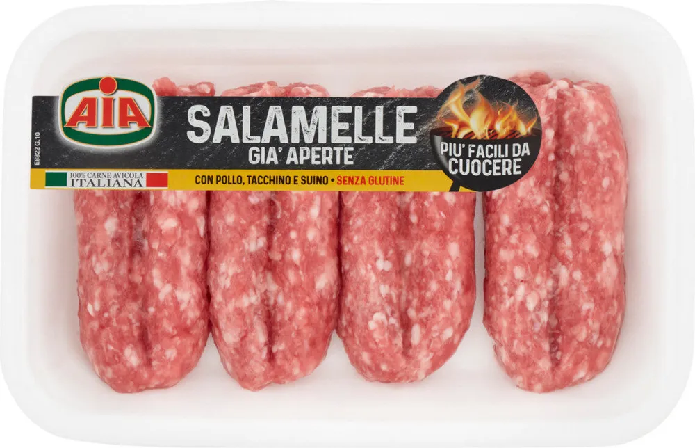 Salamelle già aperte