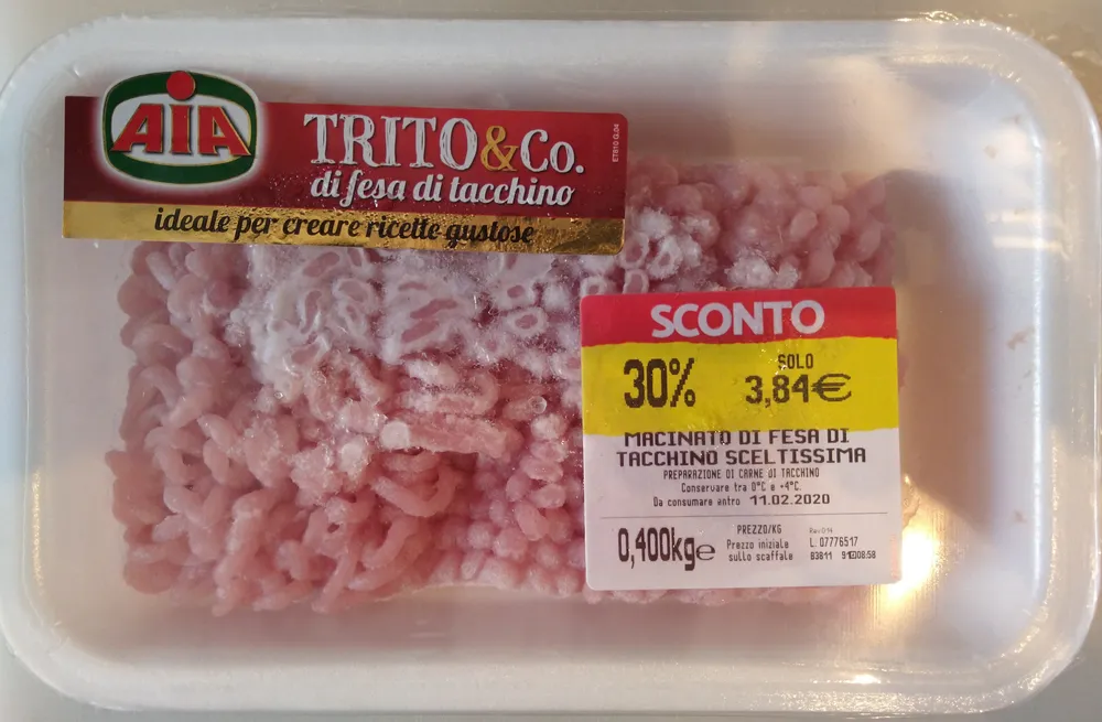 trito di fesa di tacchino