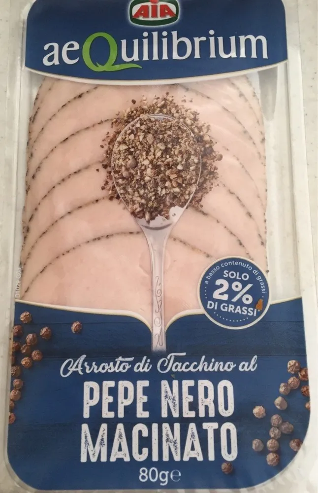 Arrosta di tacchino al pepe nero