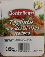 Tagliata di petto di pollo