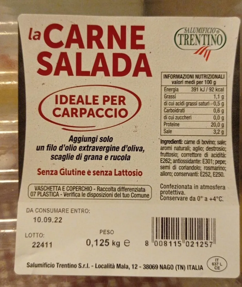 Carne salada